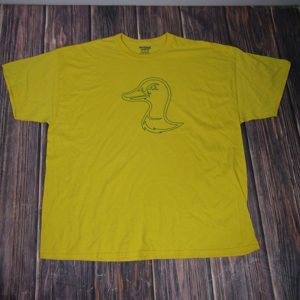 Gildan Shirt Mens 2XL Trust The System Duck Graphic Salt Lake City 2015 Tee
